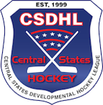Central States Development Hockey League map
