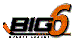 Big Six Hockey League map