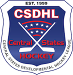 Central States Development Hockey League map