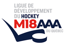 Ligue de développement du hockey M18 AAA du Québec map